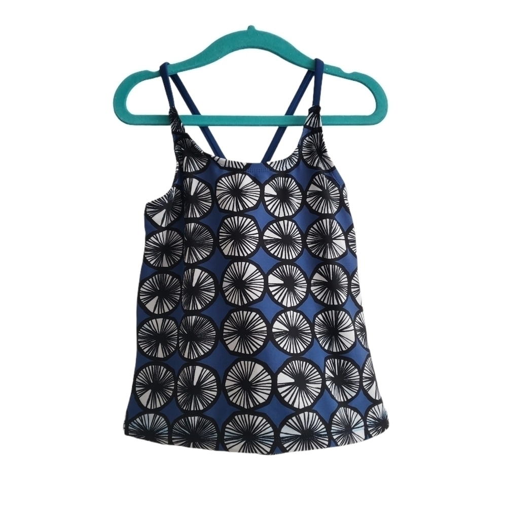 Marimekko x Target Mod Floral Swim Tankini Blue